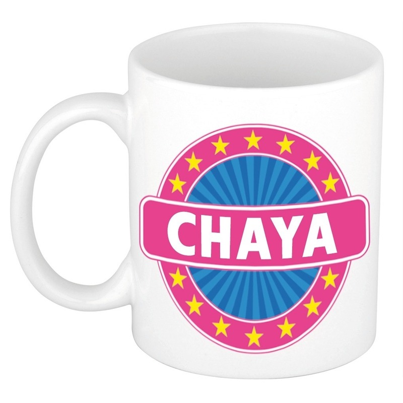 Chaya naam koffie mok / beker 300 ml Top Merken Winkel